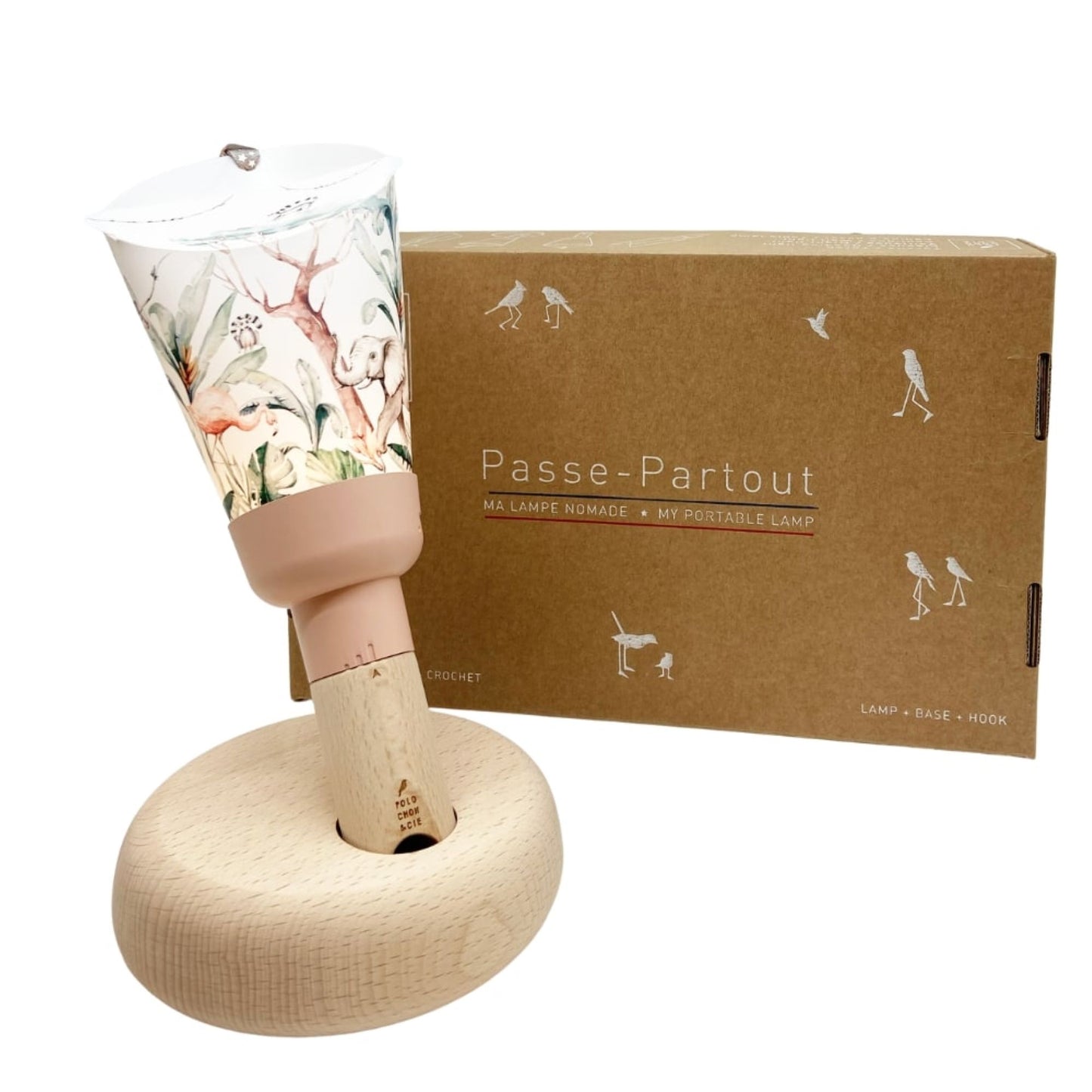 Lampe nomade - Savane rose