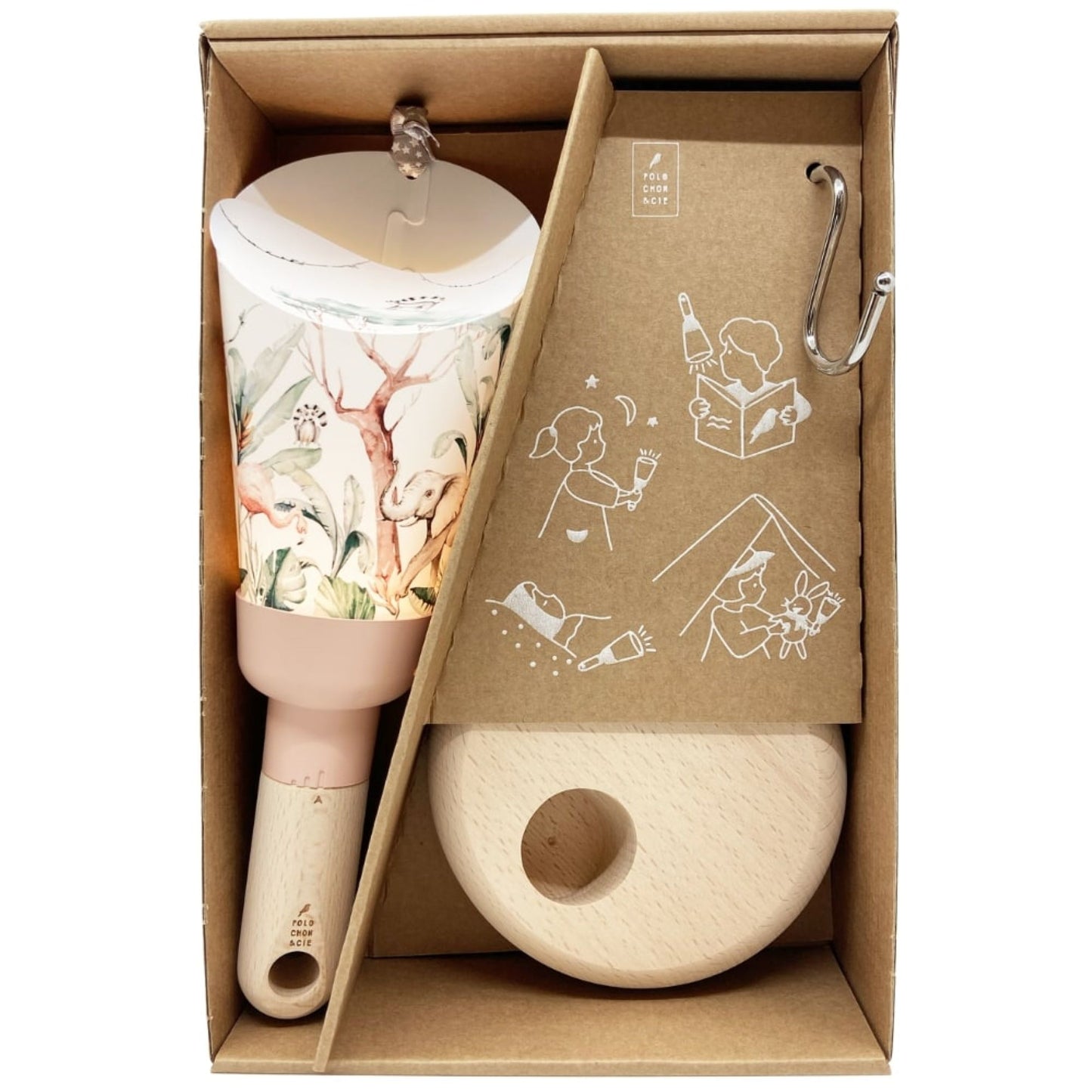Lampe nomade - Savane rose