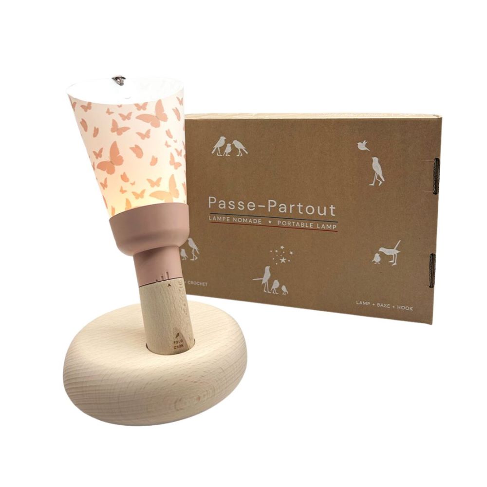 Lampe nomade - Papillons