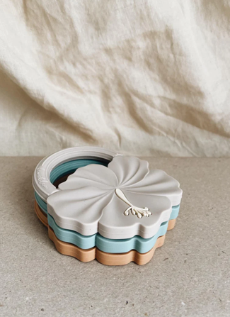 Jouet de dentition - Hibiscus beige