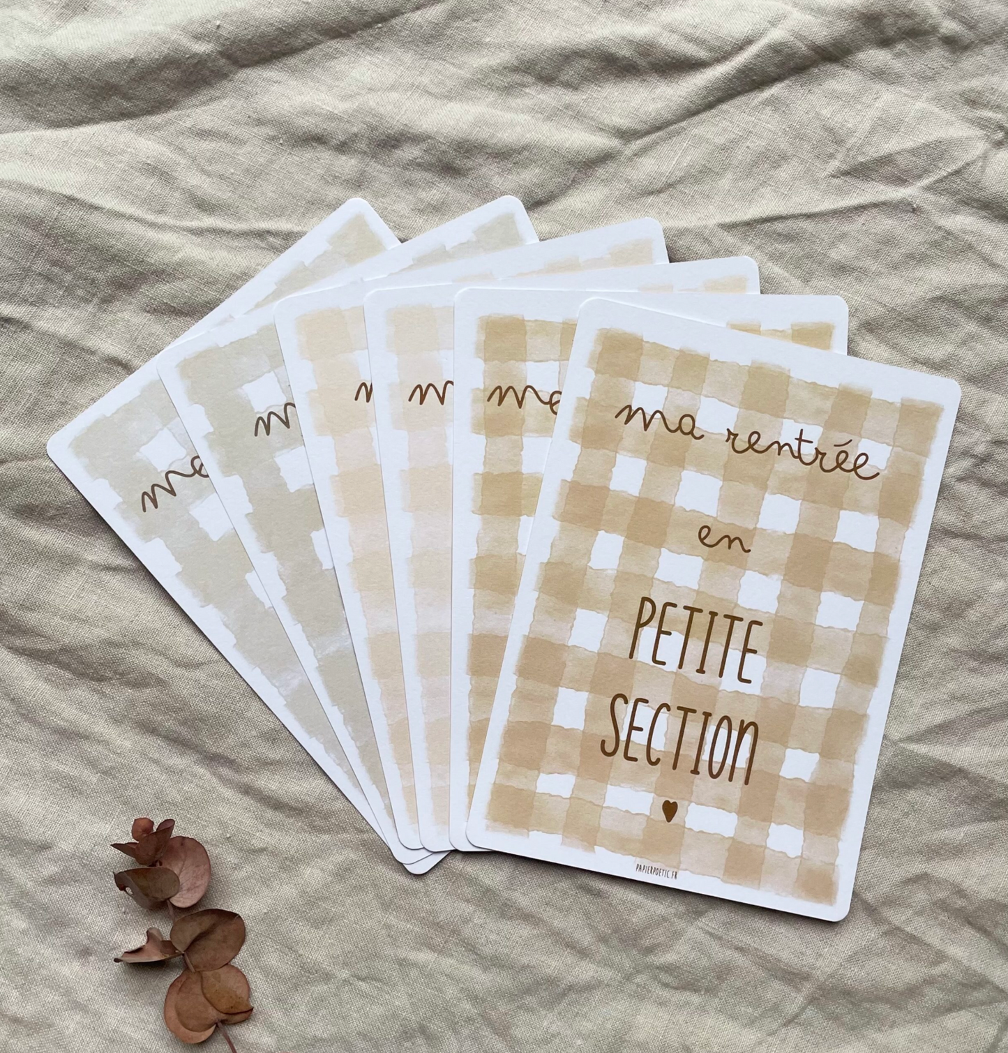 Cartes Souvenir - Ecole Maternelle "Vichy"