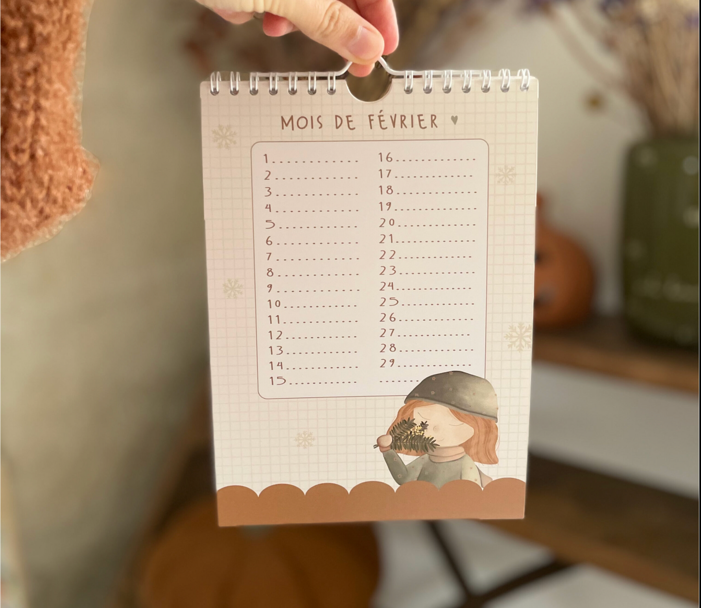 Calendrier perpétuel des anniversaires