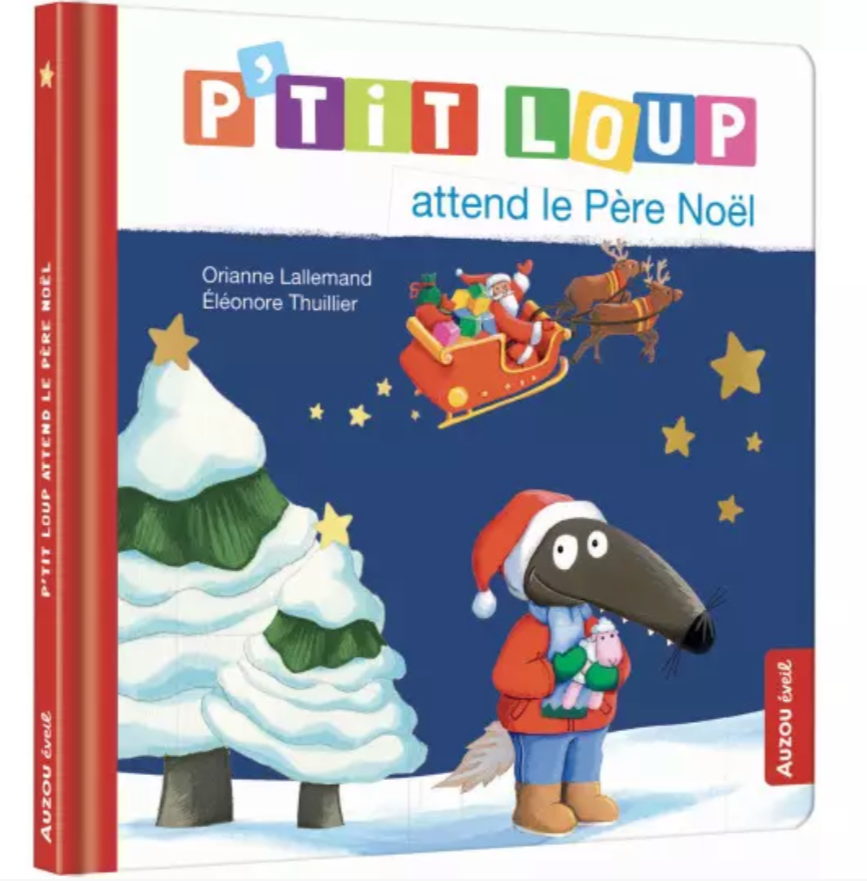P'tit Loup attend le père Noël
