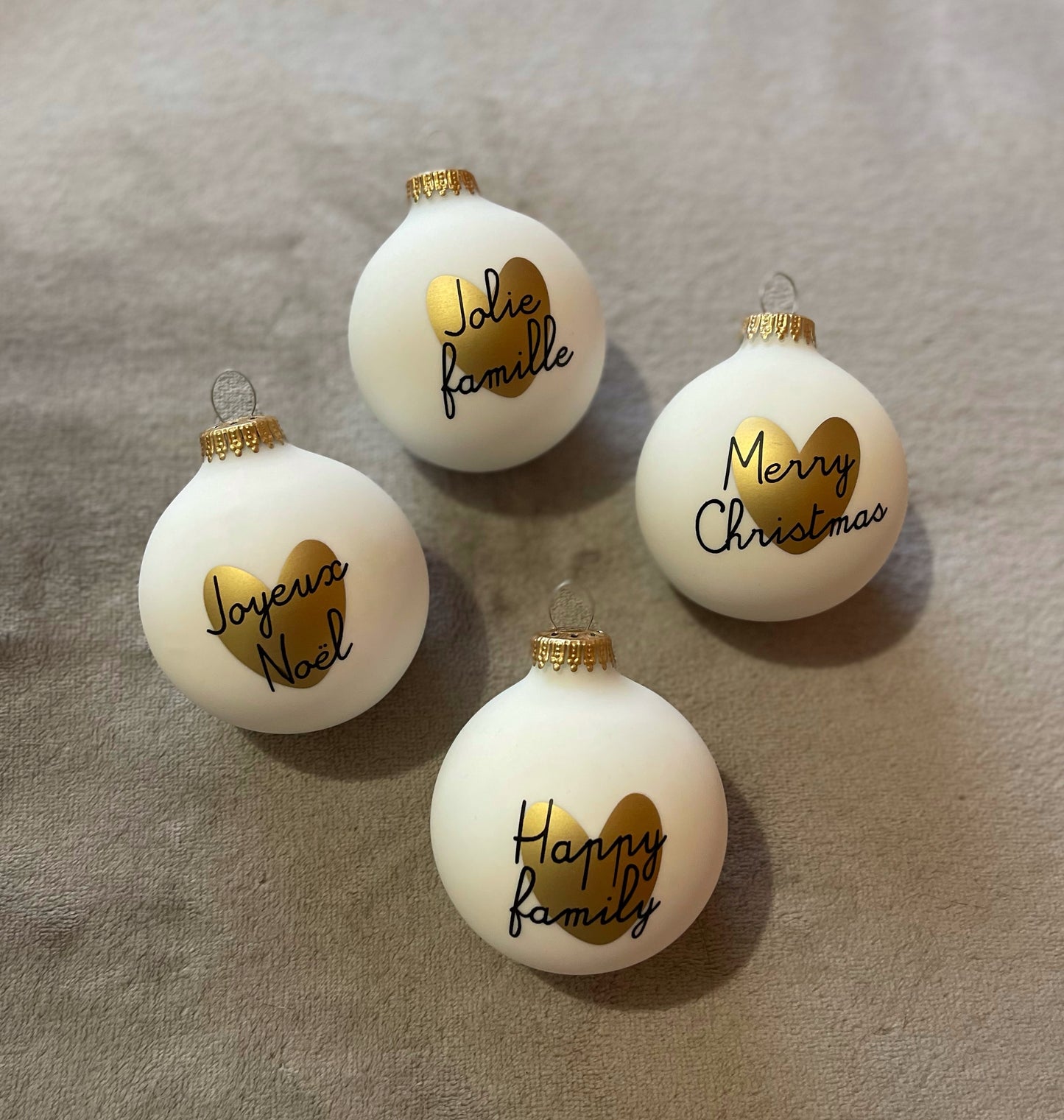 Boule de Noël - Joyeux Noël