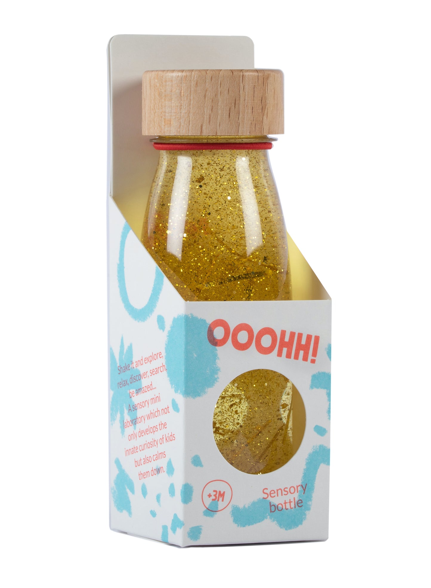 Bouteille sensorielle - Or