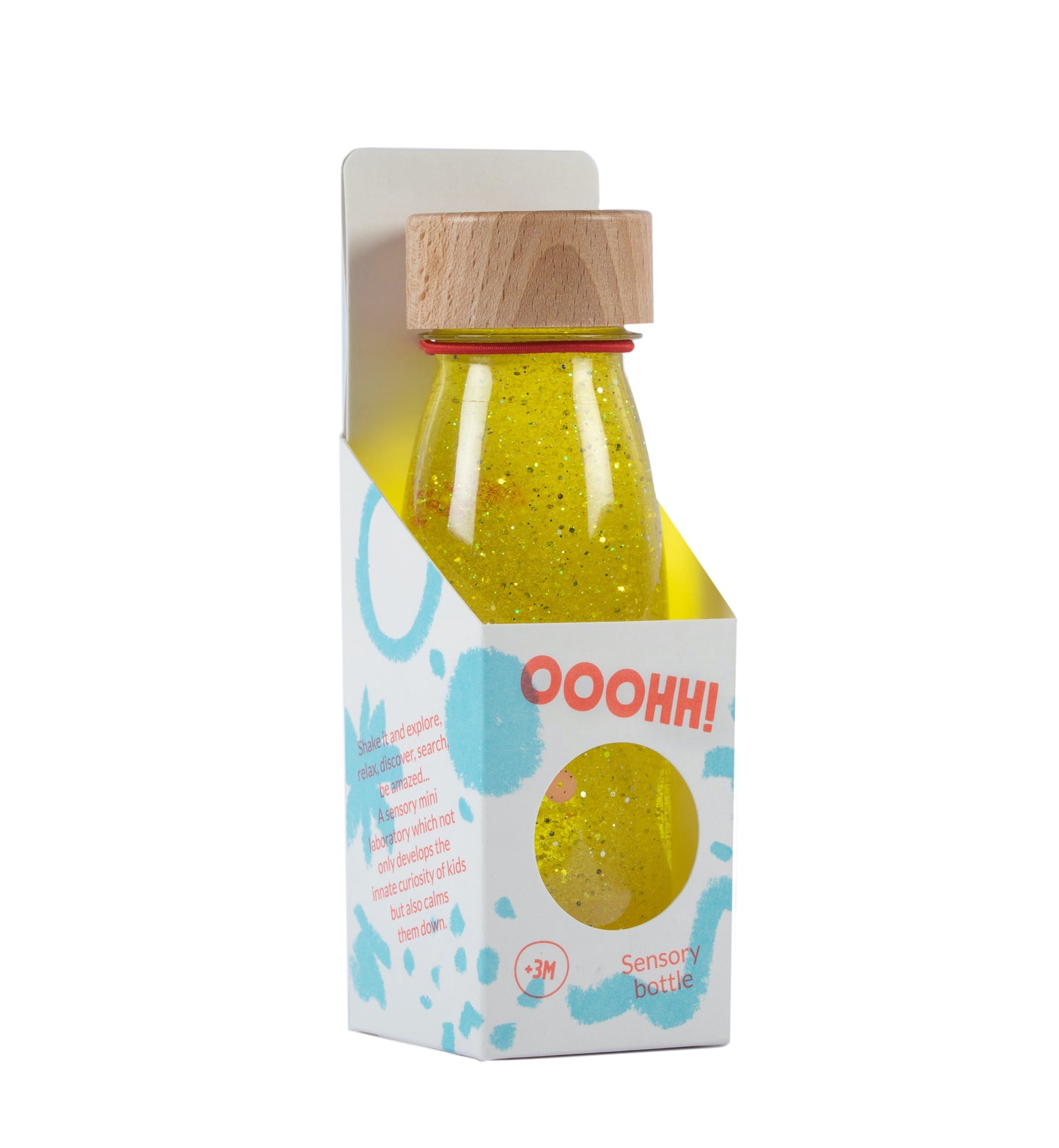 Bouteille sensorielle - Jaune