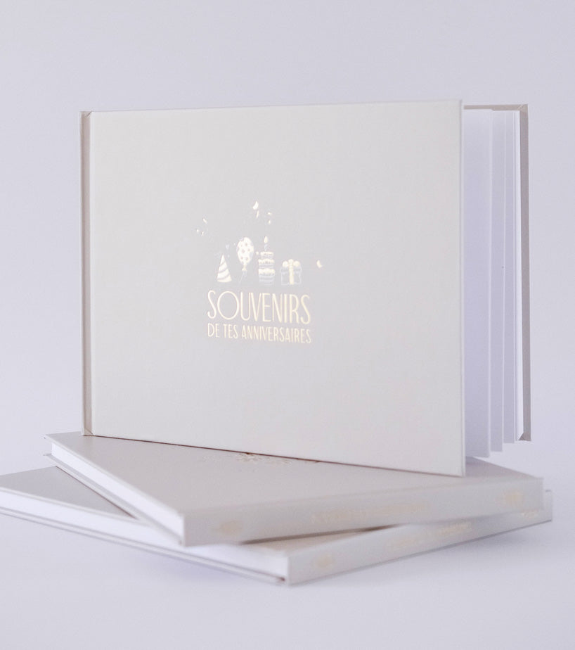 Livre souvenirs - Anniversaires