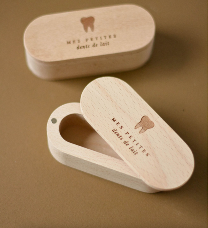 Boîte à dents de lait - Hêtre